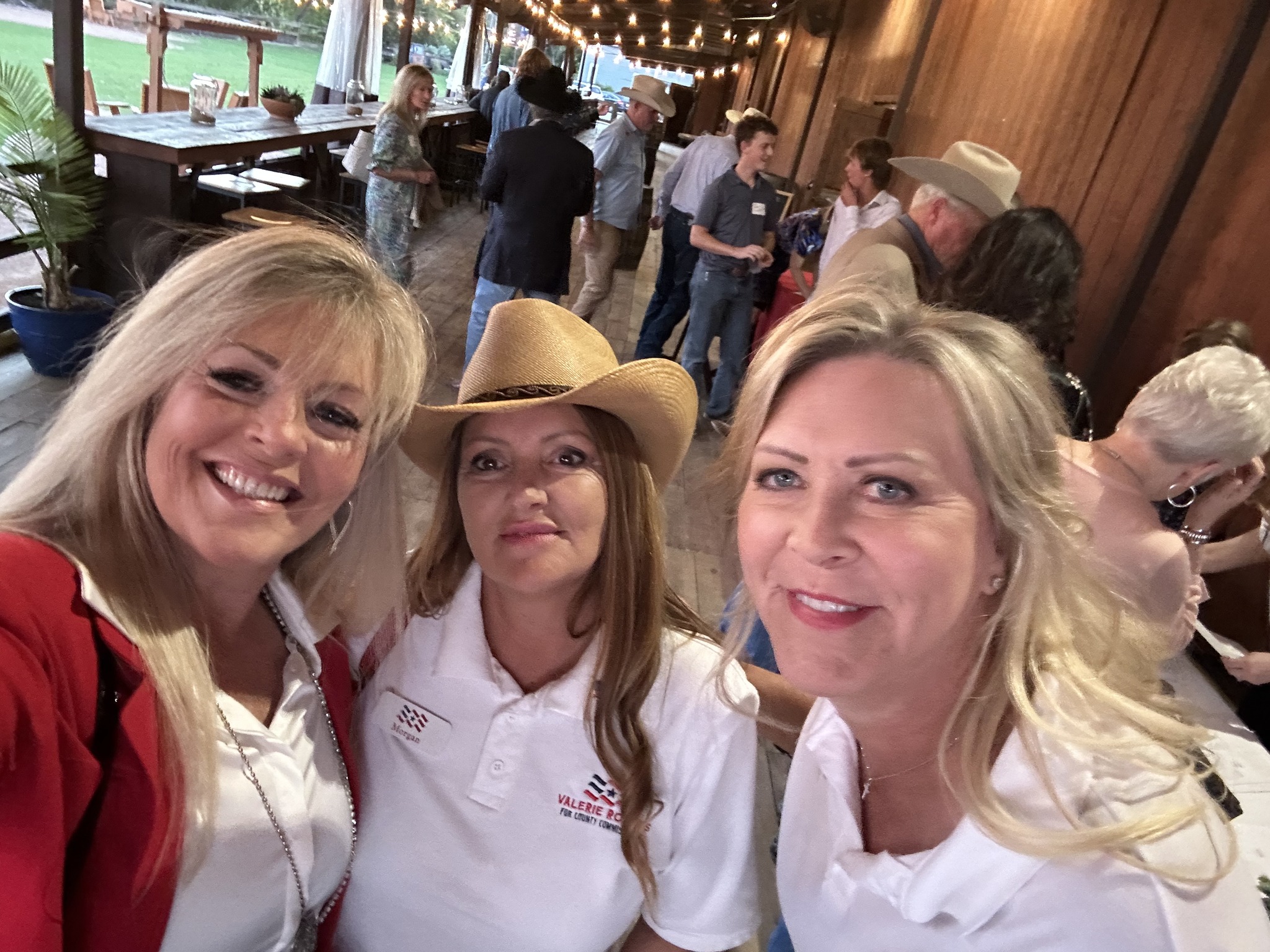 Valerie Roehrs campaigning in Denton County Precinct 4 - event 8